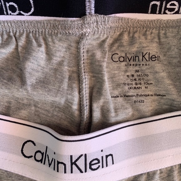 Calvin Klein Sleepwear Grey modern Cotton Leggins - Picture 3 of 4